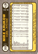 1981 Fleer Mike Krukow