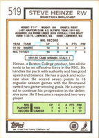 1992 Topps Steve Heinze #519