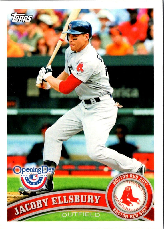 2011 Topps Opening Day Jacoby Ellsbury #183