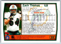 1999 Topps Zach Thomas #53