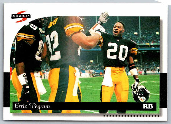 1996 Score Erric Pegram #100