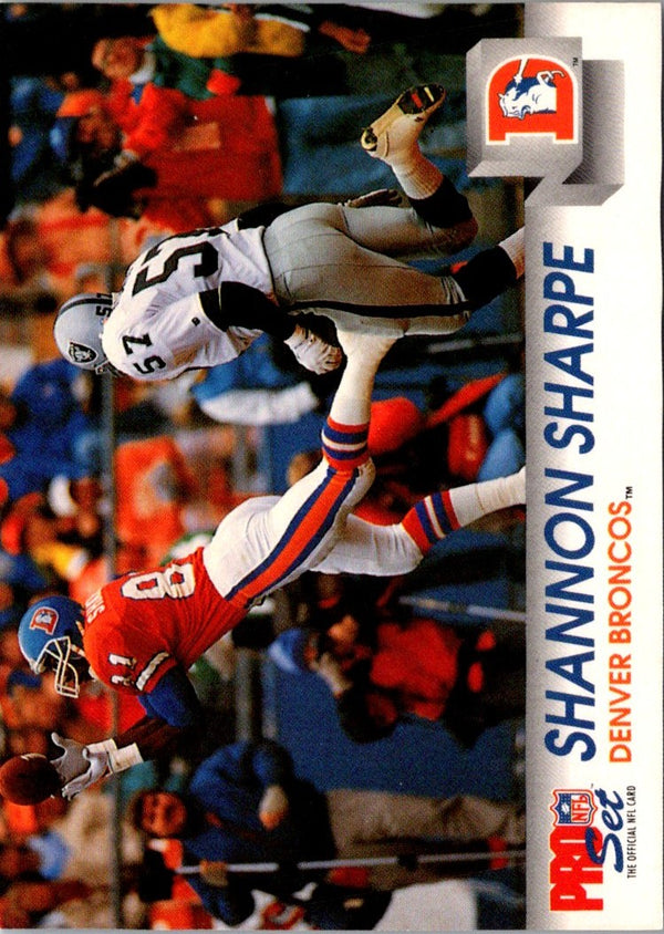 1992 Pro Set Shannon Sharpe #487