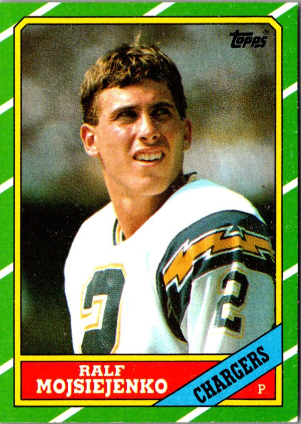 1986 Topps Ralf Mojsiejenko #241 Rookie