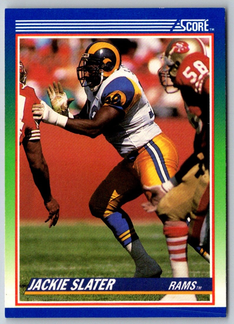 1990 Score Jackie Slater