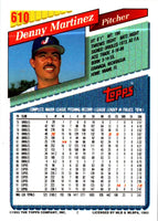1993 Topps Denny Martinez #610