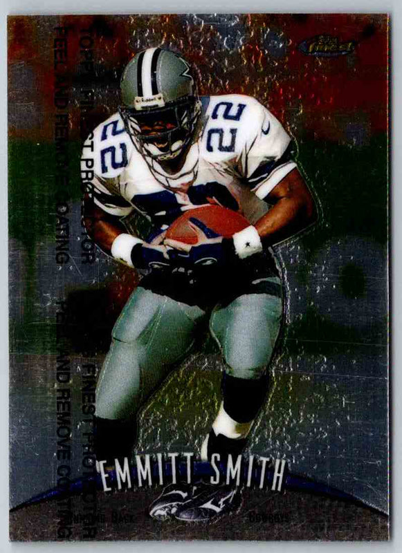 1998 Topps Finest Football Emmitt Smith #160