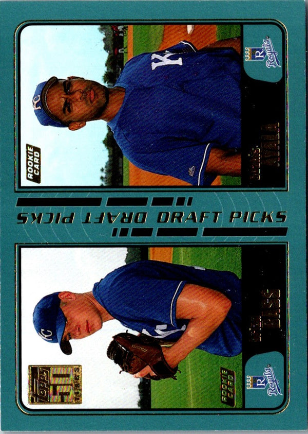 2001 Topps Brian Bass/Odannis Ayala #747 Rookie