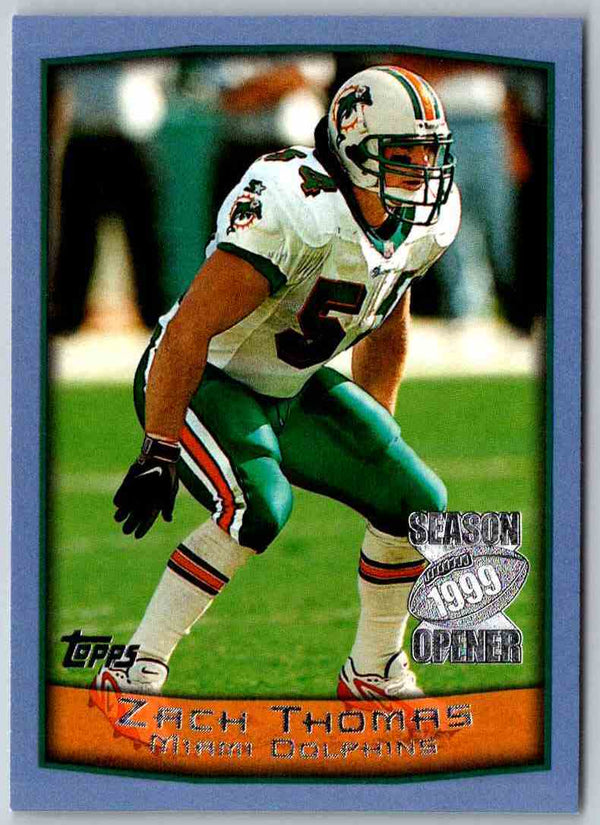 1999 Topps Zach Thomas #53