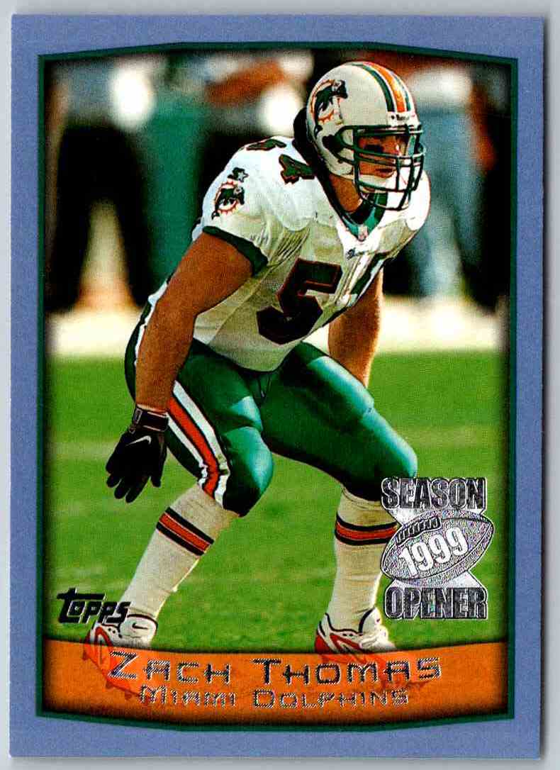 1999 Topps Zach Thomas