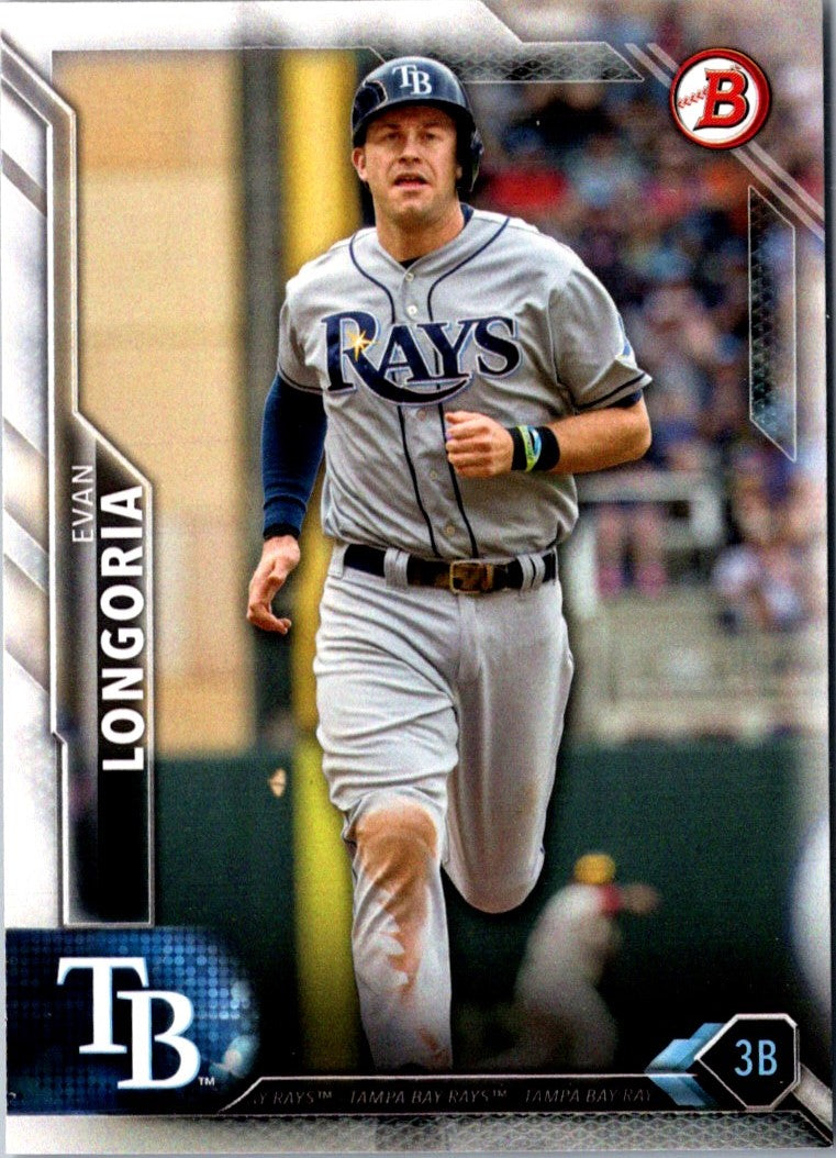 2016 Bowman Evan Longoria