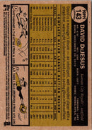 2010 Topps Heritage David DeJesus