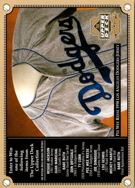 2002 Upper Deck Advertisements Upper Deck Collection #NNO