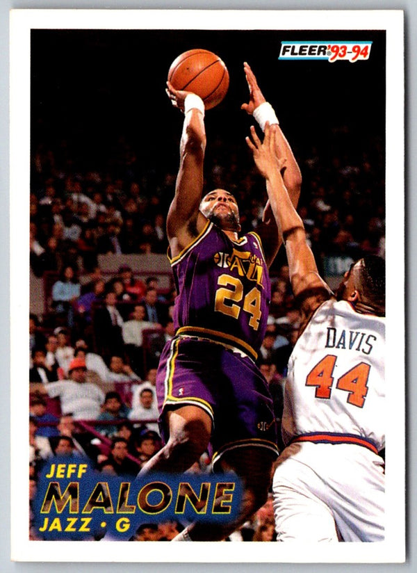 1993 Fleer Jeff Malone #210