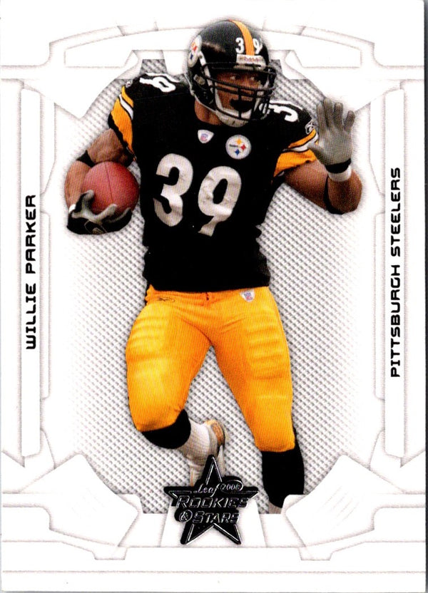 2008 Leaf Rookies & Stars Willie Parker #76