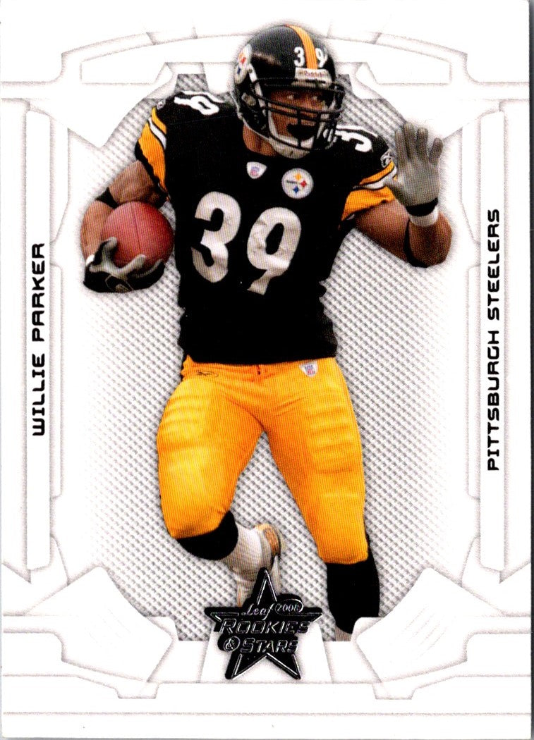 2008 Leaf Rookies & Stars Willie Parker