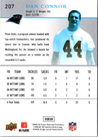 2008 Upper Deck First Edition Dan Connor #207 Rookie