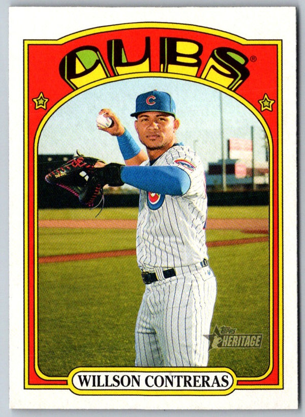 2021 Topps Heritage Willson Contreras #41