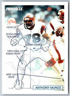 1991 Pinnacle Anthony Munoz #357