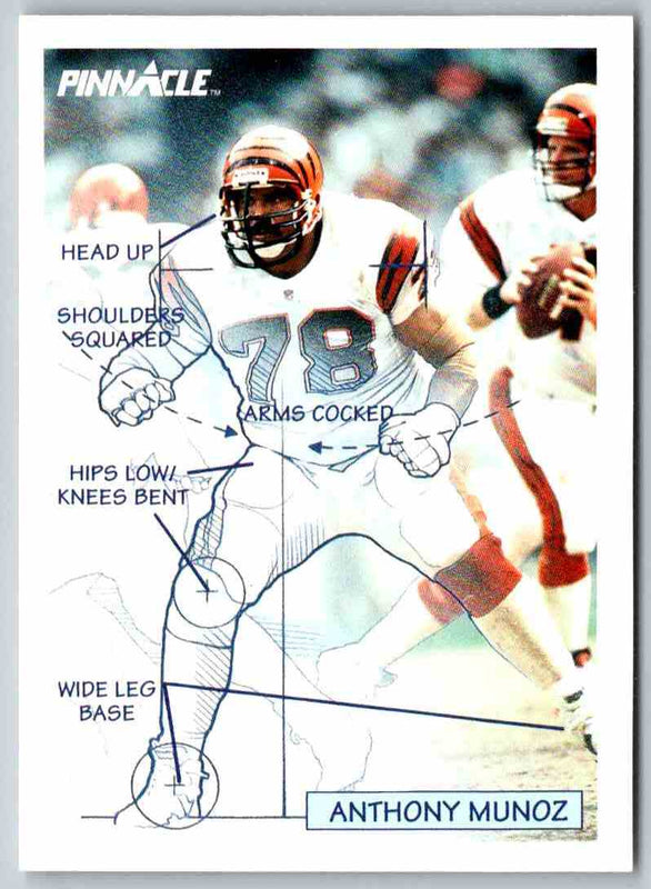 1991 Pinnacle Anthony Munoz #357