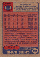 1985 Topps Chris Bahr #284
