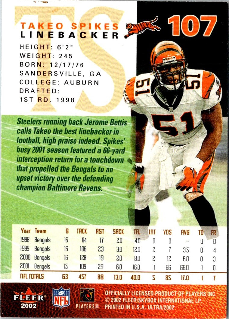 2002 Ultra Takeo Spikes