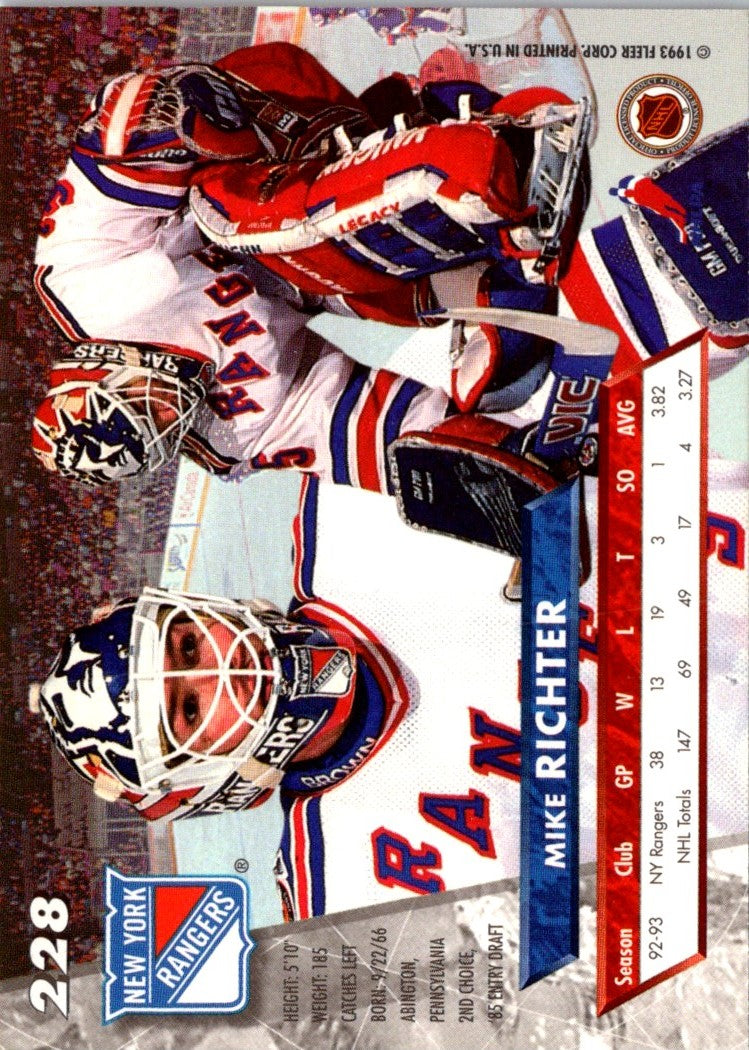 1993 Ultra Mike Richter