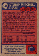 1985 Topps Stump Mitchell