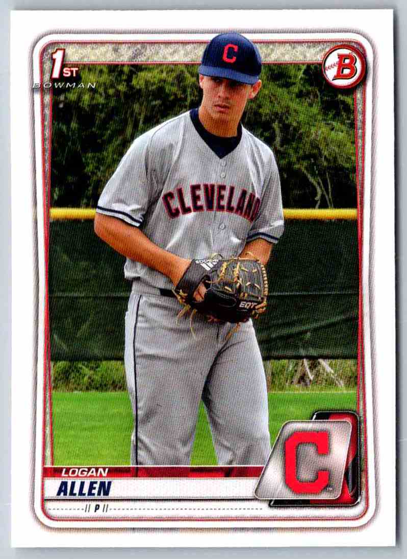 2020 Bowman Draft Logan Allen