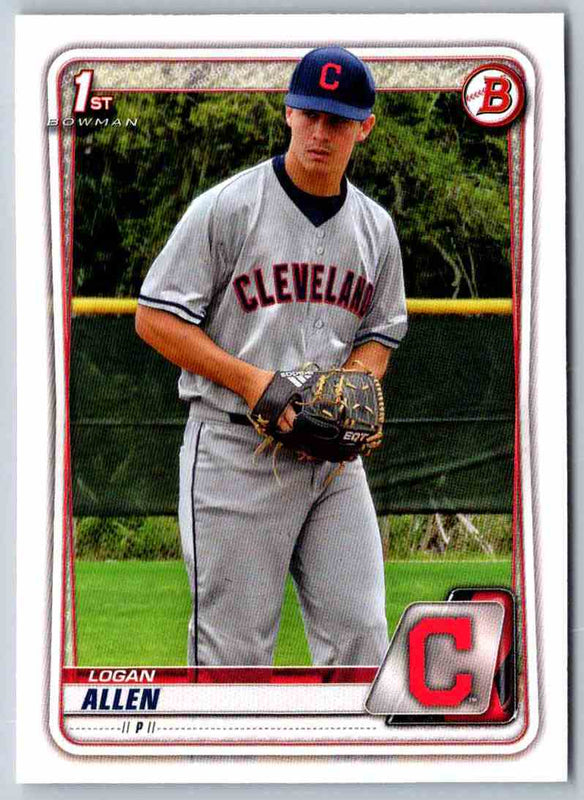 2020 Bowman Draft Logan Allen #BD-51