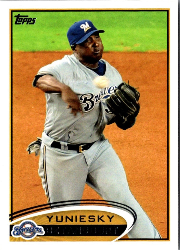 2012 Topps Yuniesky Betancourt #57