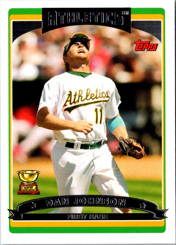 2006 Topps Dan Johnson #OAK12