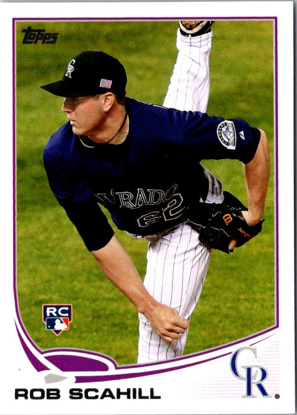 2013 Topps Rob Scahill #185 Rookie