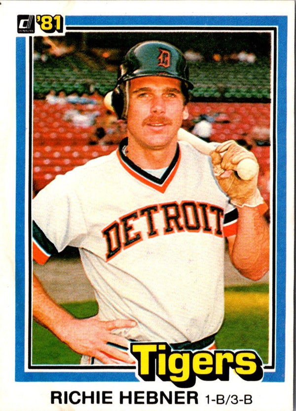 1981 Donruss Richie Hebner #125