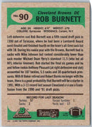 2011 Topps Football Rob Burnett