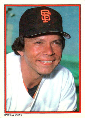 1984 Topps Glossy Send-Ins Darrell Evans #11