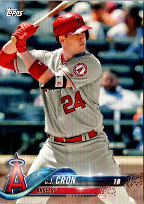 2018 Topps Los Angeles Angels C.J. Cron #A-9