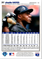1995 Collector's Choice SE Silver Signature Charlie Hayes #207