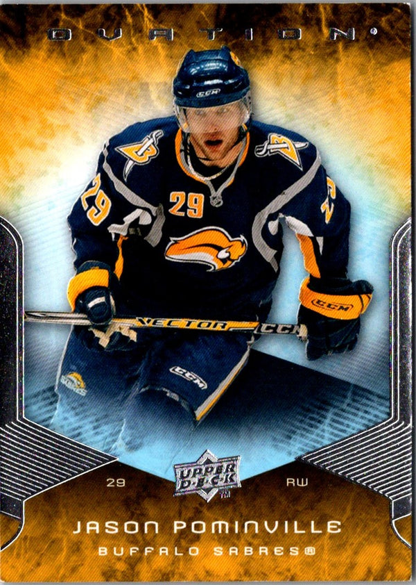 2008 Upper Deck Ovation Jason Pominville #7