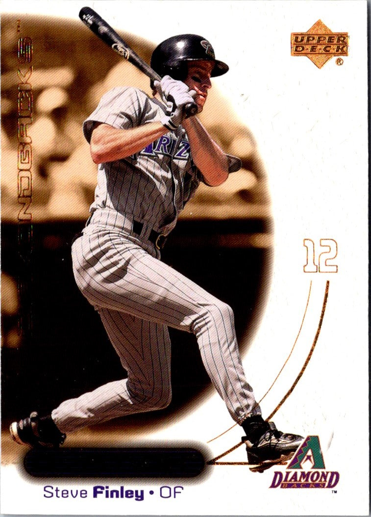 2001 Upper Deck Ovation Steve Finley