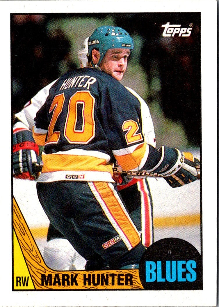1987 Topps Mark Hunter