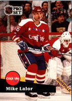 1991 Pro Set Mike Lalor #255