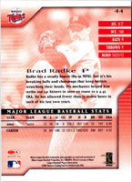 2001 Donruss Signature Brad Radke #44