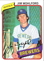 1980 Topps Jim Wohlford #448