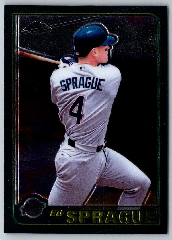 2001 Topps Chrome Ed Sprague #490