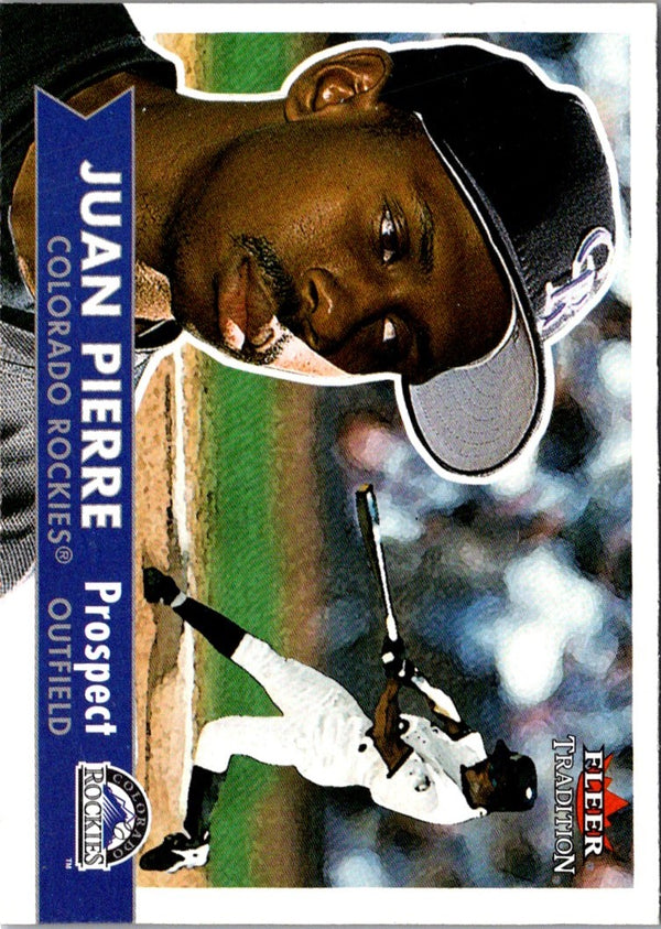 2001 Fleer Tradition Juan Pierre #363