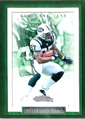 2002 Fleer Showcase Laveranues Coles #13