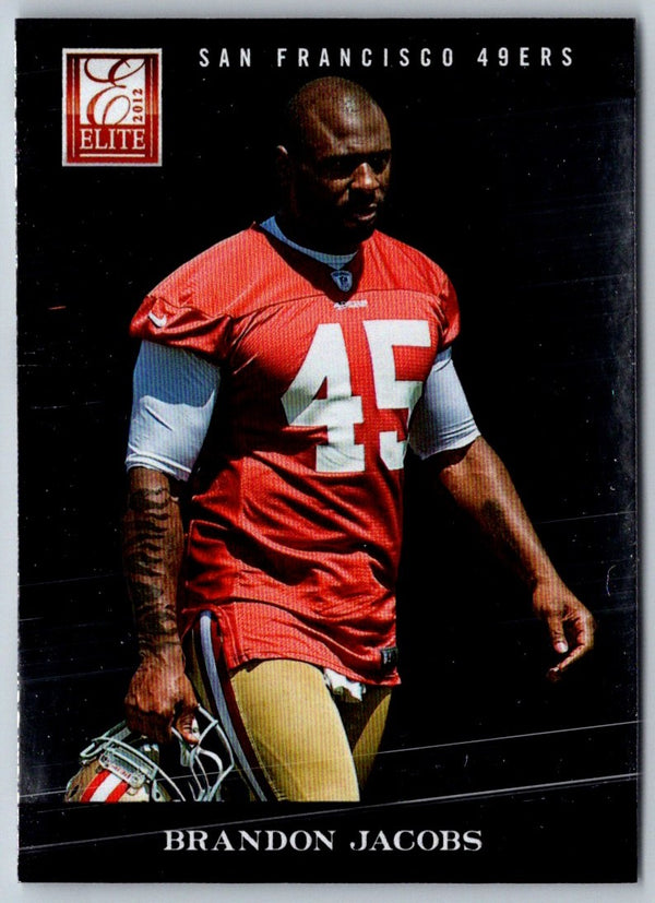 2012 Panini Elite Brandon Jacobs #66