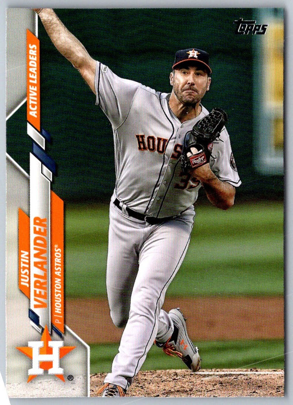 2020 Topps Update Justin Verlander #U-240