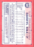 1991 Topps Traded Darryl Kile #68T