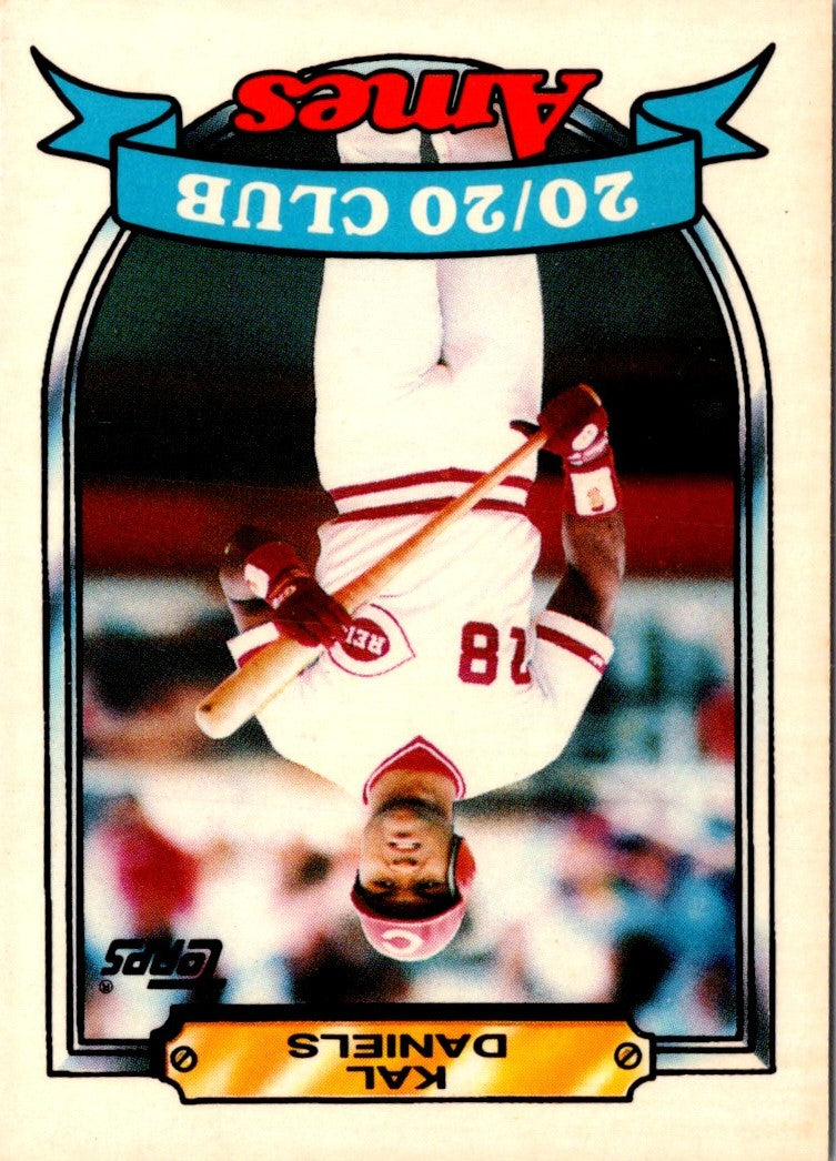 1988 Fleer Star Stickers Kal Daniels